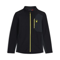 Spyder bandit Full Zip Knited Fleece Jkt (Black) - 2025